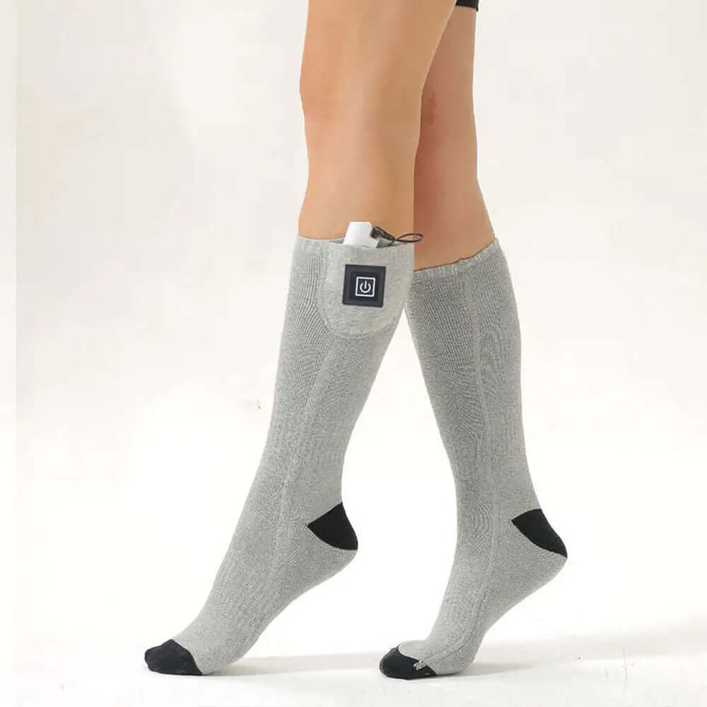 Heated Socks - Grey