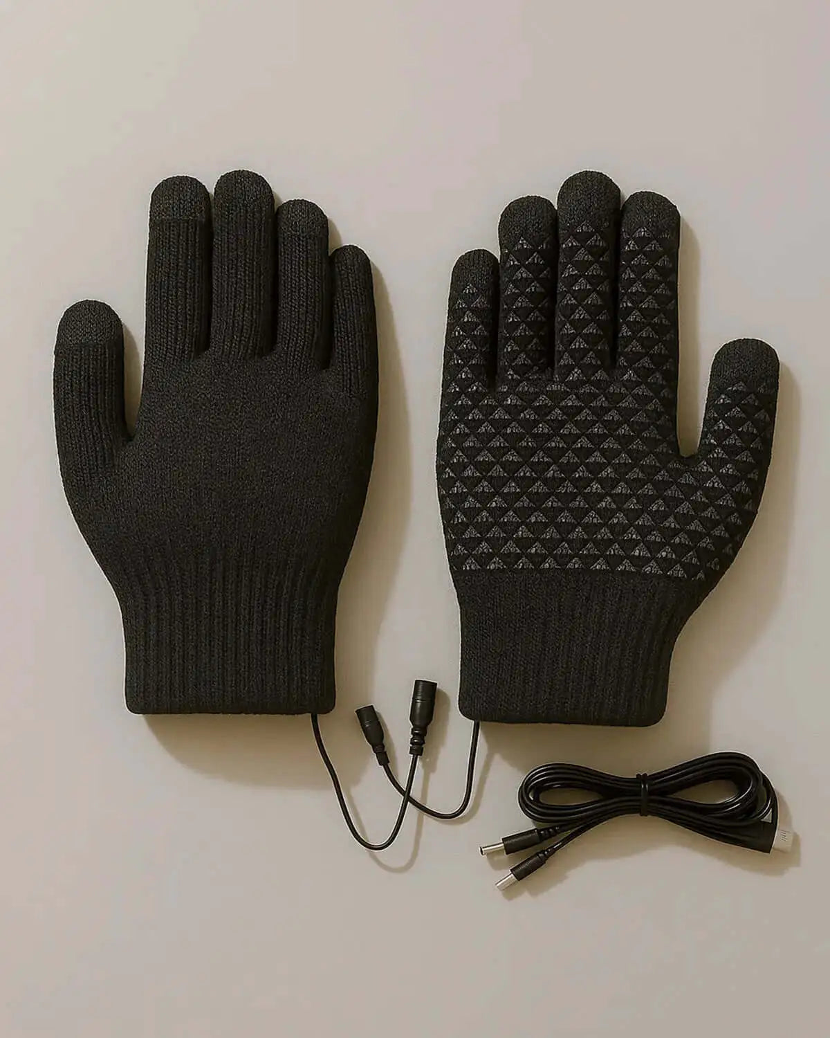 Heated Screen Gloves - Black