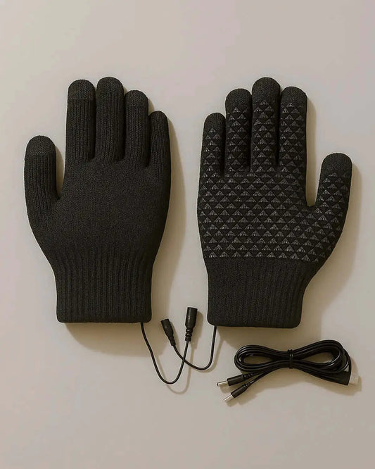 Heated Screen Gloves - Black