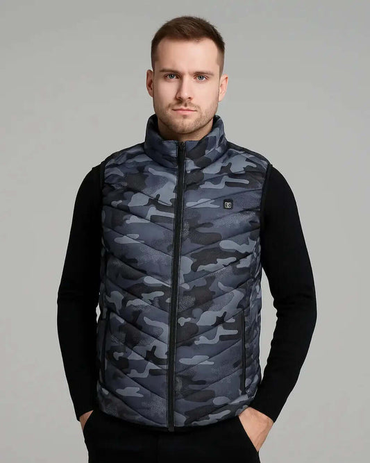 Men’s Heated Camouflage Vest