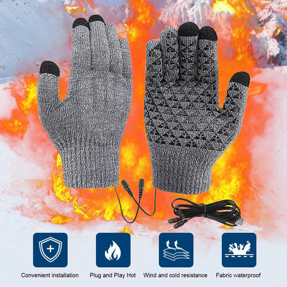 Heated Touch Screen Gloves
