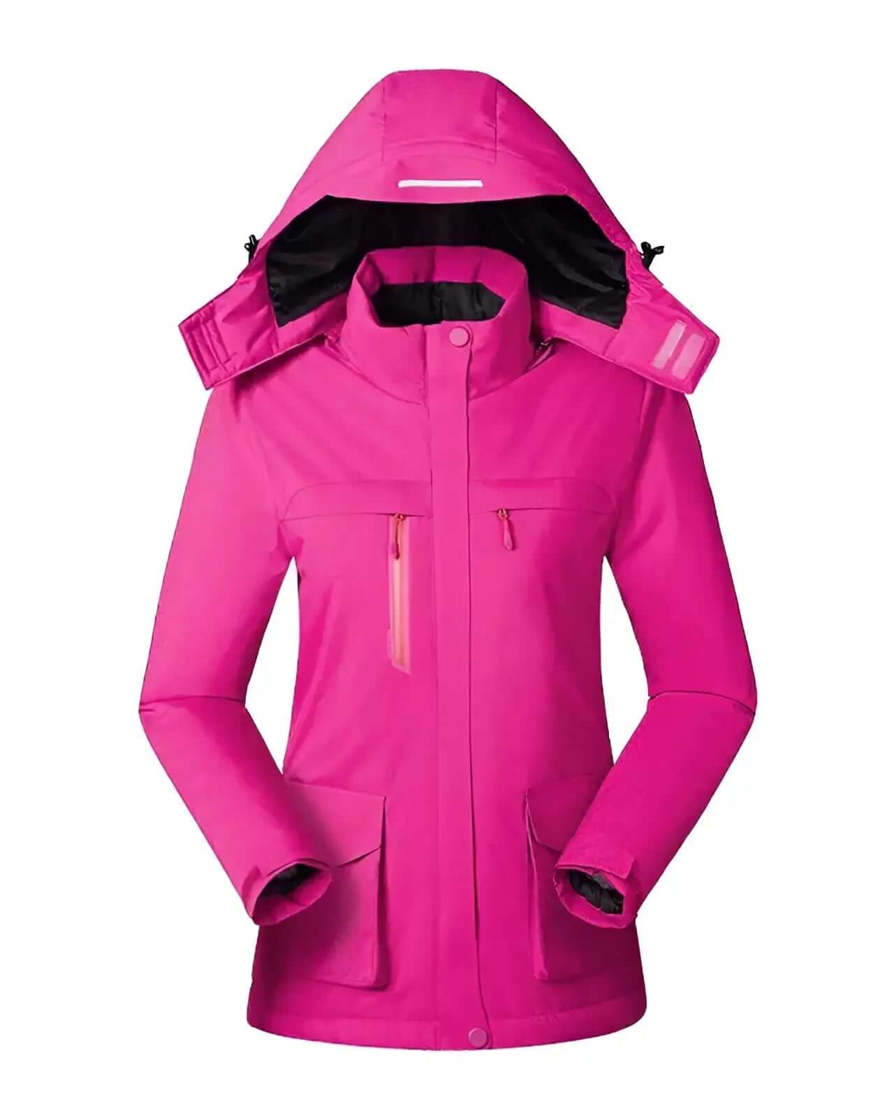 Women's Heated Jacket with Removable Hood-Skaadi