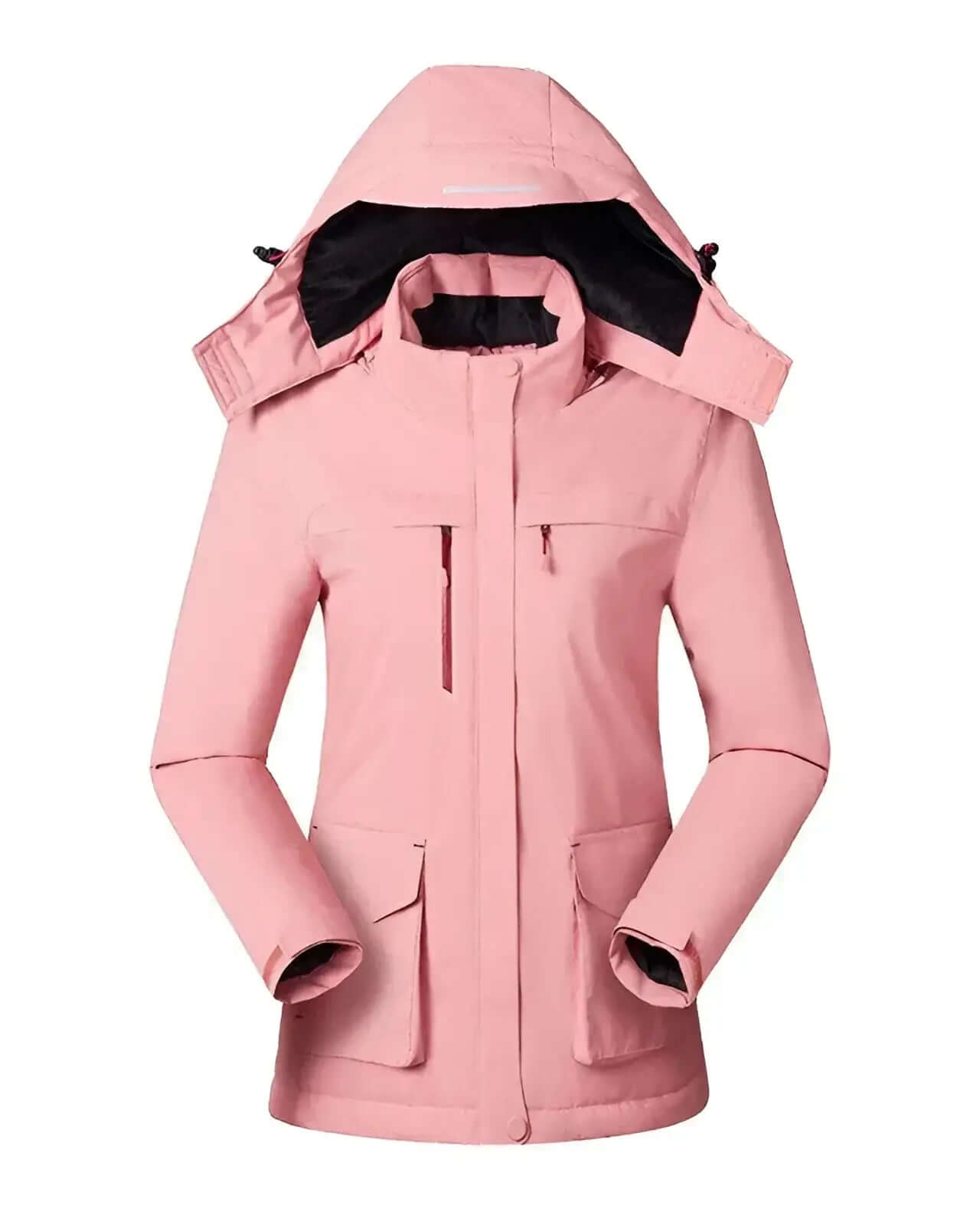 Women's Heated Jacket with Removable Hood-Skaadi