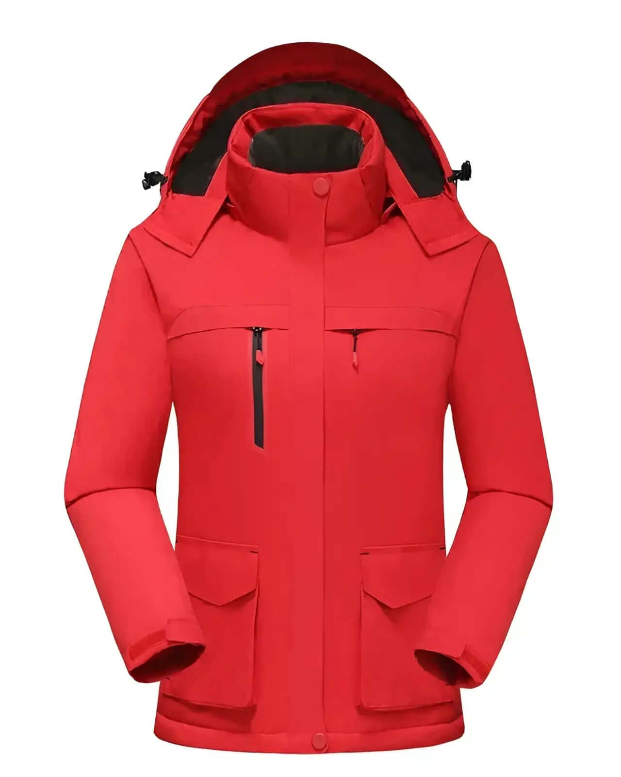 Women's Heated Jacket with Removable Hood-Skaadi