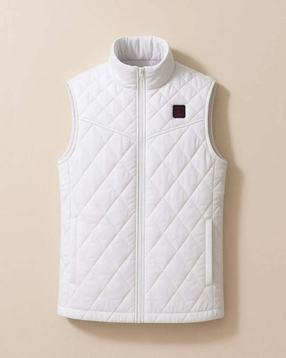 Women’s Lightweight Heated Vest - White / XS