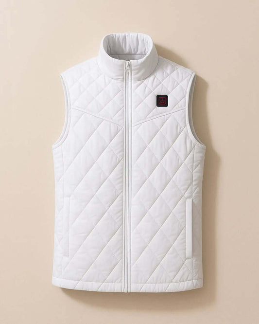 Women’s Lightweight Heated Vest - White / XS